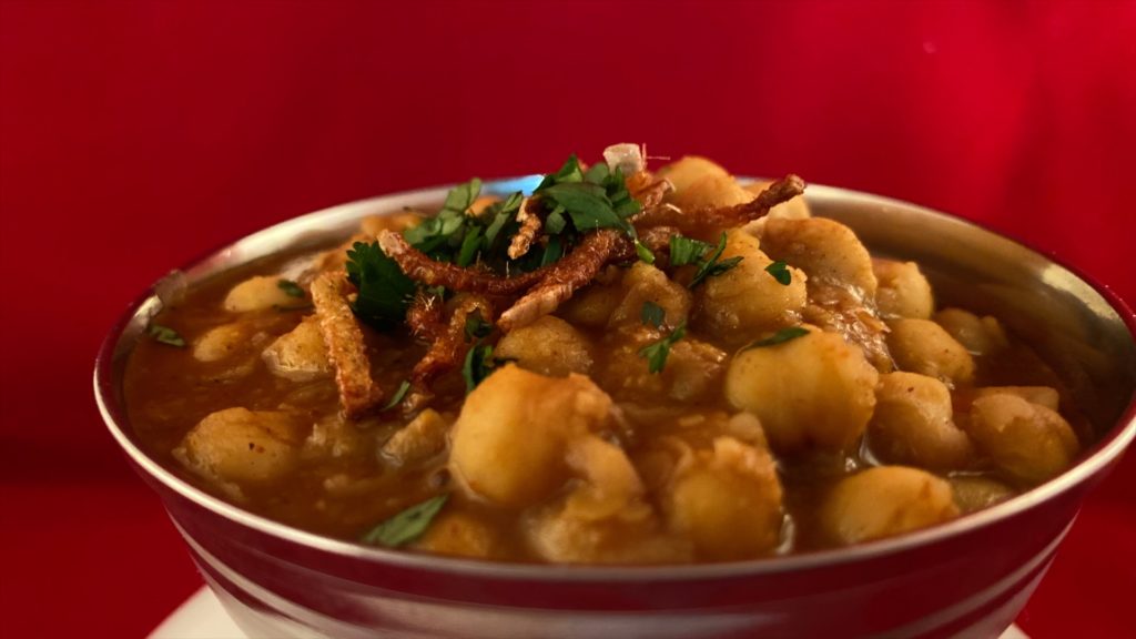 Chole is a simple to make protein packed healthy yet delicious recipe using a blend of earthy and aromatic spices